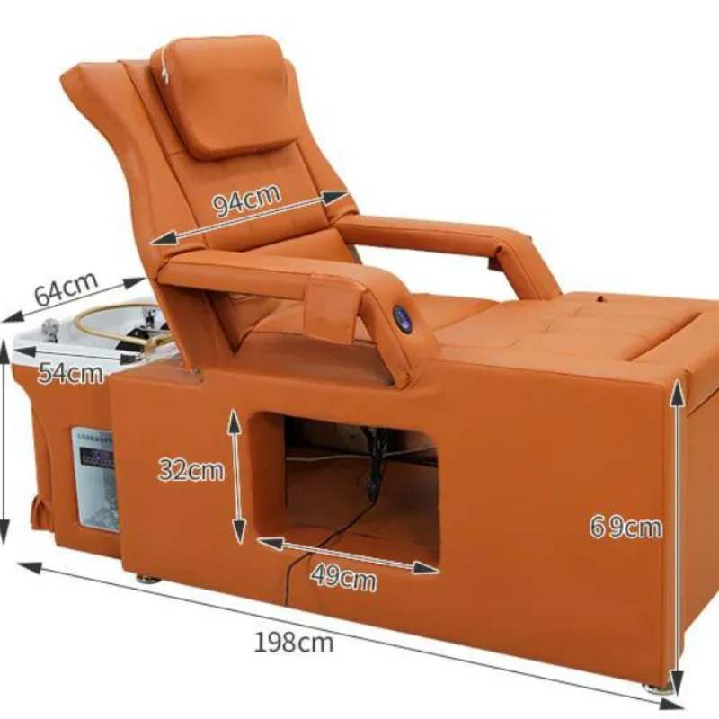 Massage Spa Shampoo Bed Water Storage Type Hair Salon Head Basin Chair With Water Circulation And Tank
Massage Spa Shampoo Bed Water Storage Type Hair Salon Head Basin Chair With Water Circulation And Tank