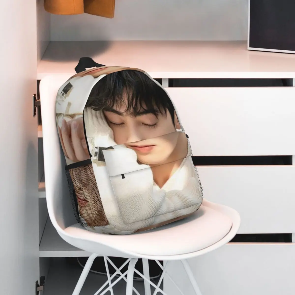 Cha Eun Woo Korean Actor Backpack Student BookBag Children School Bag Laptop Shoulder Bags for Boys Girls
Cha Eun Woo Korean Actor Backpack Student BookBag Children School Bag Laptop Shoulder Bags for Boys Girls
