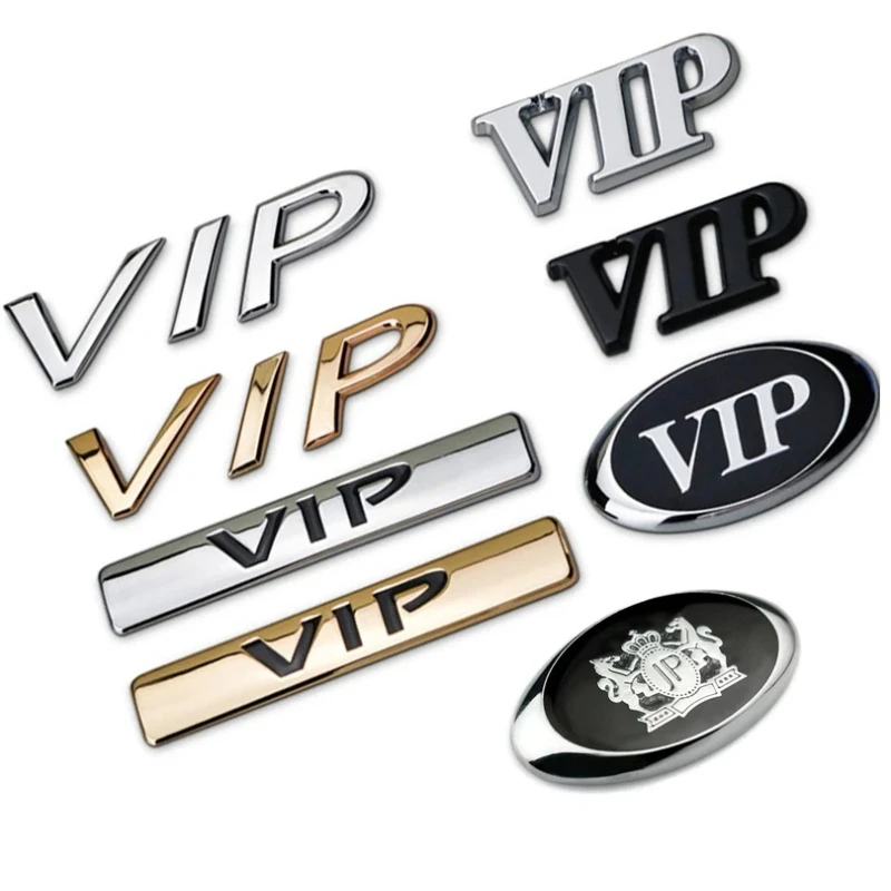 2PCS 3D Metal VIP Window Side Badge Stickers For Chevrolet Honda Mazda Nissan Toyota Suzuki Acura Seat Car Decor Parts
2PCS 3D Metal VIP Window Side Badge Stickers For Chevrolet Honda Mazda Nissan Toyota Suzuki Acura Seat Car Decor Parts