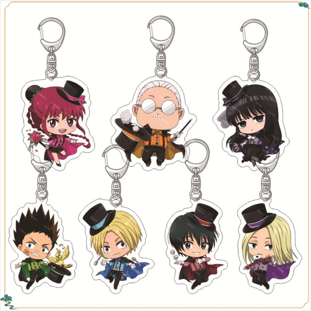 Anime Peripheral Acrylic Keychain Q-version Cute Backpack Creative Personality Pendant Keyrings Decorative Accessories Kids Gift
Anime Peripheral Acrylic Keychain Q-version Cute Backpack Creative Personality Pendant Keyrings Decorative Accessories Kids Gift