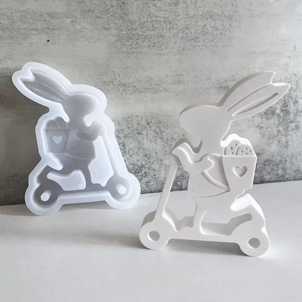 Easter Bunny Silicone Mold for DIY Candle Making Resin Casting Easily Release Polymer Clay Mold Flexible Rabbit Candle Mold
Easter Bunny Silicone Mold for DIY Candle Making Resin Casting Easily Release Polymer Clay Mold Flexible Rabbit Candle Mold