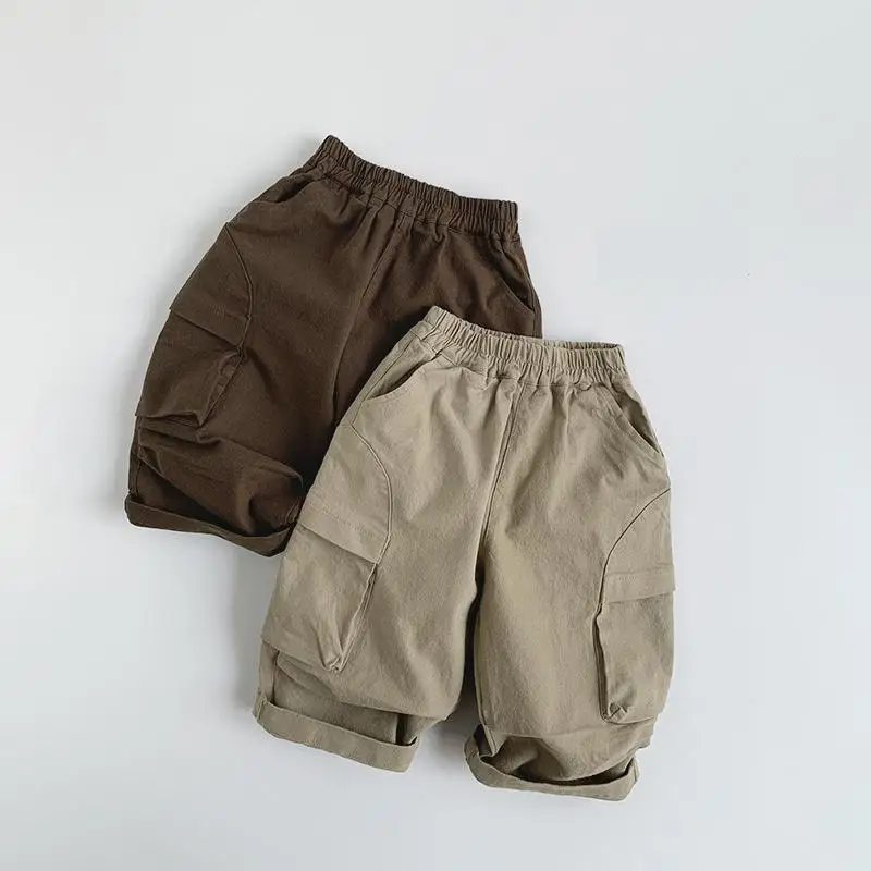 2025 Spring New Children Loose Trousers Solid Boys Pocket Cargo Pants Baby Girls Versatile Casual Pants Cotton Kids Clothes
2025 Spring New Children Loose Trousers Solid Boys Pocket Cargo Pants Baby Girls Versatile Casual Pants Cotton Kids Clothes