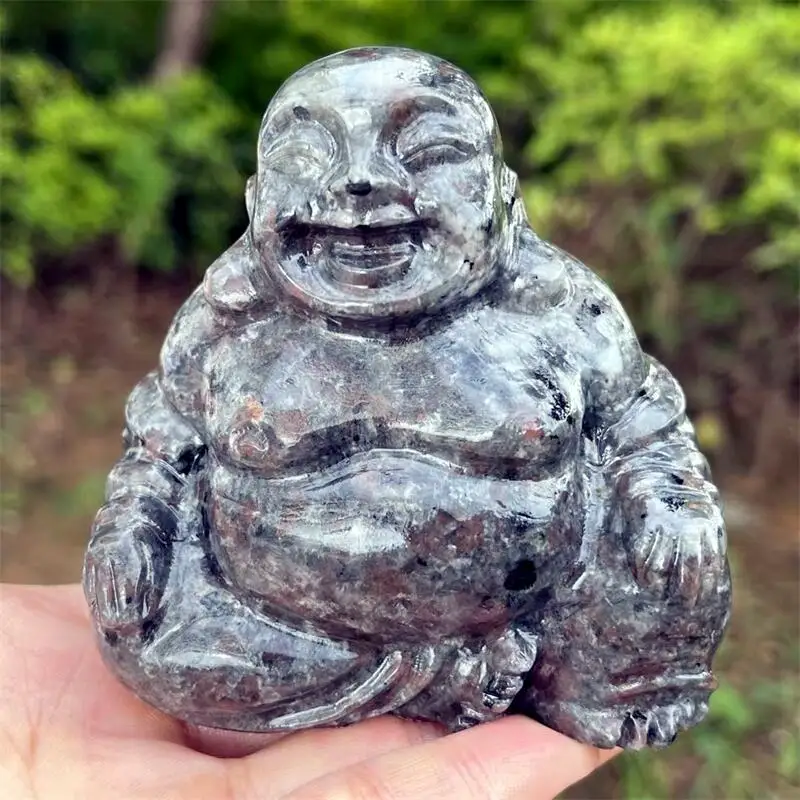 7.5CM Natural Yooperlite Maitreya Buddha Statue, Healing Crystal, Fengshui Fashion, Buddhism Home Decoration, Gift, 1Pc
7.5CM Natural Yooperlite Maitreya Buddha Statue, Healing Crystal, Fengshui Fashion, Buddhism Home Decoration, Gift, 1Pc