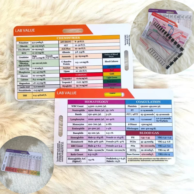 ECG/EKG Rhythm Pocket Card Pocket Card Ecg Self Measuring Ruler Transparent 7step Ruler measure Tool Ruler Ecg Interpretation
ECG/EKG Rhythm Pocket Card Pocket Card Ecg Self Measuring Ruler Transparent 7step Ruler measure Tool Ruler Ecg Interpretation