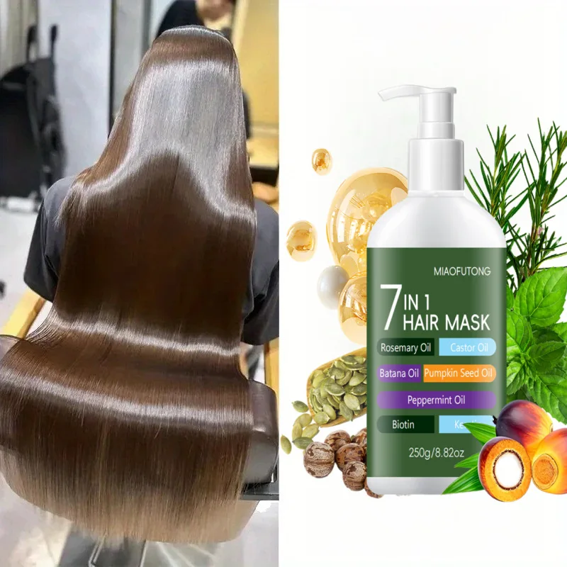 250g 7-In-1 Hair Mask Repair Dry Improve Frizz Restore shine Moisturize Hair Soften Conditioner Hair care
250g 7-In-1 Hair Mask Repair Dry Improve Frizz Restore shine Moisturize Hair Soften Conditioner Hair care