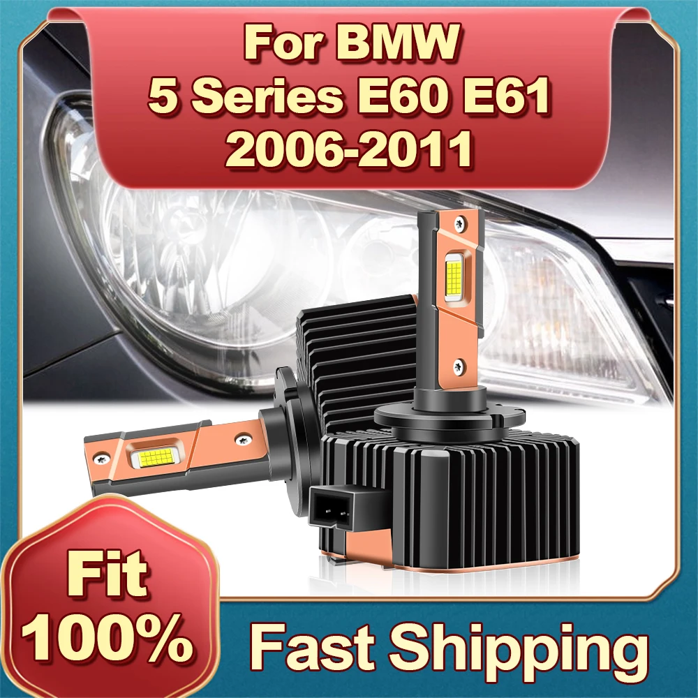 2PCS D1S LED Headlight 110W 6000K HID Replacement Lights For BMW 5 Series E60 E61 2006 2007 2008 2009 2010 2011
2PCS D1S LED Headlight 110W 6000K HID Replacement Lights For BMW 5 Series E60 E61 2006 2007 2008 2009 2010 2011