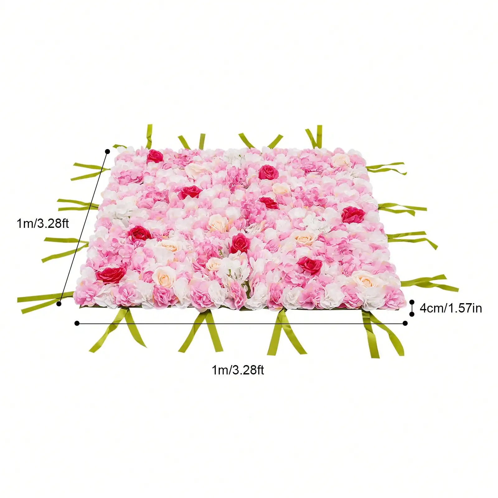 Artificial Flower Wall Panels, Flower Wall Mat Silk Rose Flower Panels, Artificial Flower Wall Background 1*1m
Artificial Flower Wall Panels, Flower Wall Mat Silk Rose Flower Panels, Artificial Flower Wall Background 1*1m