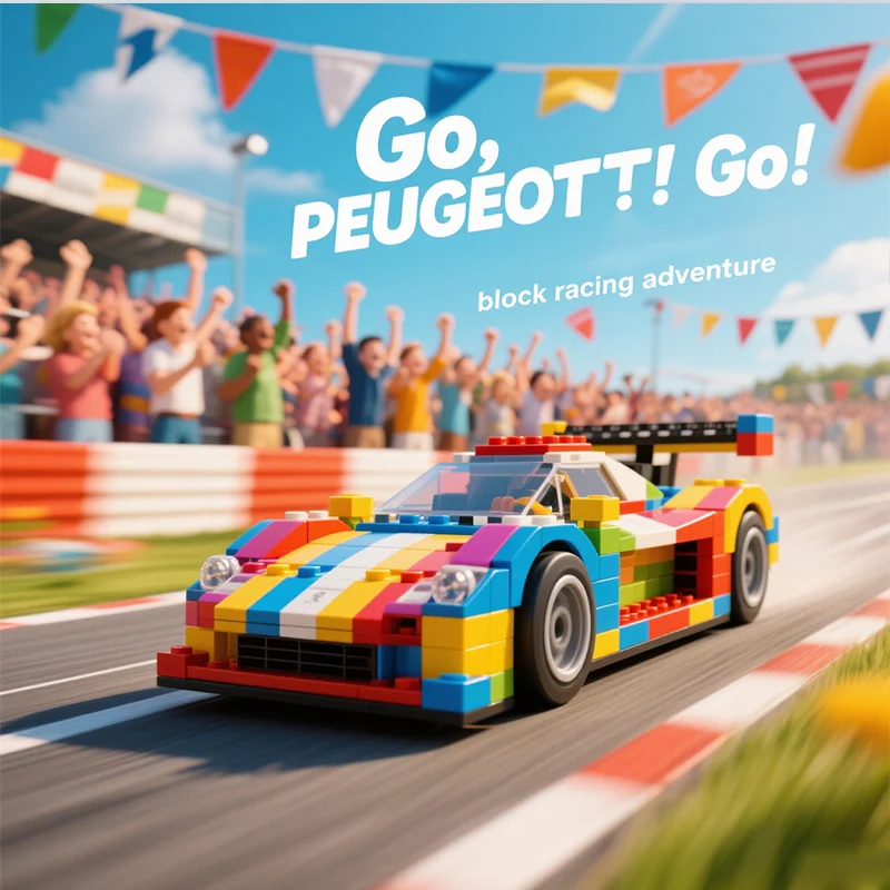 Строительные блоки MOC, модель автомобиля, городской чемпион скорости, игрушки для мальчиков, 9X8, 2025, 321 детали, креативные кирпичи для детей
Строительные блоки MOC, модель автомобиля, городской чемпион скорости, игрушки для мальчиков, 9X8, 2025, 321 детали, креативные кирпичи для детей