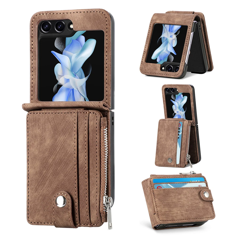 Detachable 2 IN 1 Zipper Wallet Bag PU Leather Folding Case For Samsung Galaxy Z Flip 6 5G Flip 5 4 3 Card Holder Phone Covers
Detachable 2 IN 1 Zipper Wallet Bag PU Leather Folding Case For Samsung Galaxy Z Flip 6 5G Flip 5 4 3 Card Holder Phone Covers
