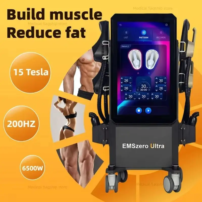 EMSzero Ultra Sculpt Machine 6500W EMS 15Tesla RF Fat Slimming Burning Muscle Stimulation Body Sculpting 15 Electromagnetic Ther
EMSzero Ultra Sculpt Machine 6500W EMS 15Tesla RF Fat Slimming Burning Muscle Stimulation Body Sculpting 15 Electromagnetic Ther