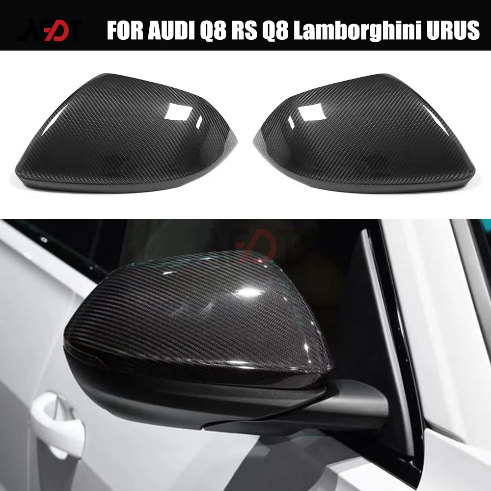 Replacement Forged Carbon Fiber Car Rear View Mirror Cover Caps Exterior Accessories for Audi Q8 RSQ8 Lamborghini Urus
Replacement Forged Carbon Fiber Car Rear View Mirror Cover Caps Exterior Accessories for Audi Q8 RSQ8 Lamborghini Urus