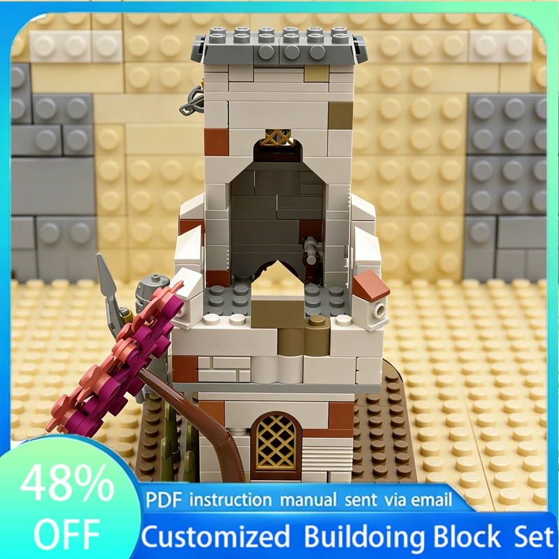 368 PCS Cathedral White Church Outpost MOC Customize Modular Building Block Model Creative Design Brick DIY Assembly Toy Gift
368 PCS Cathedral White Church Outpost MOC Customize Modular Building Block Model Creative Design Brick DIY Assembly Toy Gift