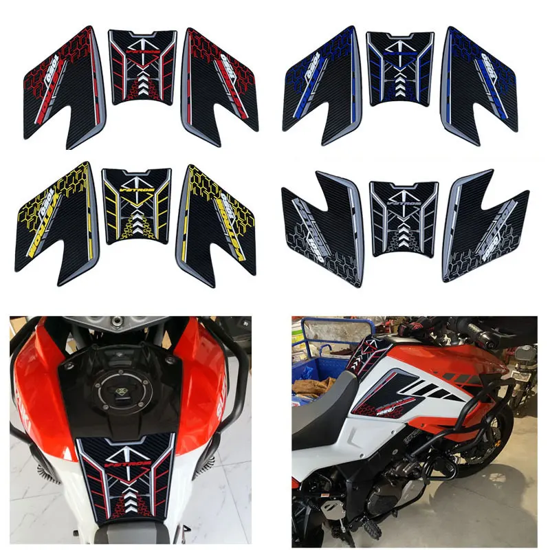 For Suzuki V-strom DL1050 XT 2020-2023 Motorcycle Accessories Non-slip Side Fuel Tank Stickers Waterproof Pad Rubber Sticker
For Suzuki V-strom DL1050 XT 2020-2023 Motorcycle Accessories Non-slip Side Fuel Tank Stickers Waterproof Pad Rubber Sticker