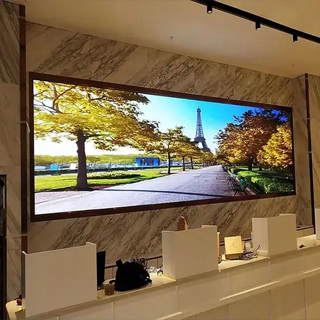 Pantalla Panel Cob Led Para Publicidad Indoor 3D Led Display Modular Screen Indoor P0.6 P0.9 P1.2 P1.25 P1.5 P2 P2.5
Pantalla Panel Cob Led Para Publicidad Indoor 3D Led Display Modular Screen Indoor P0.6 P0.9 P1.2 P1.25 P1.5 P2 P2.5