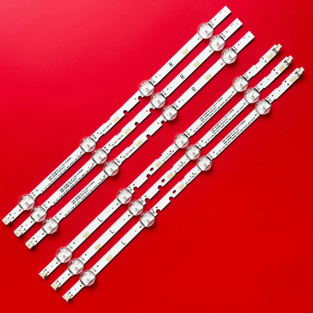 1/3Sets LED Backlight Strip For 40'' TV 2015 SVS39.5 FCOM UE40J5200AW UE40J5200 V5DN-395SM0-R2 R3 BN96-37622A LM41-00144A
1/3Sets LED Backlight Strip For 40'' TV 2015 SVS39.5 FCOM UE40J5200AW UE40J5200 V5DN-395SM0-R2 R3 BN96-37622A LM41-00144A