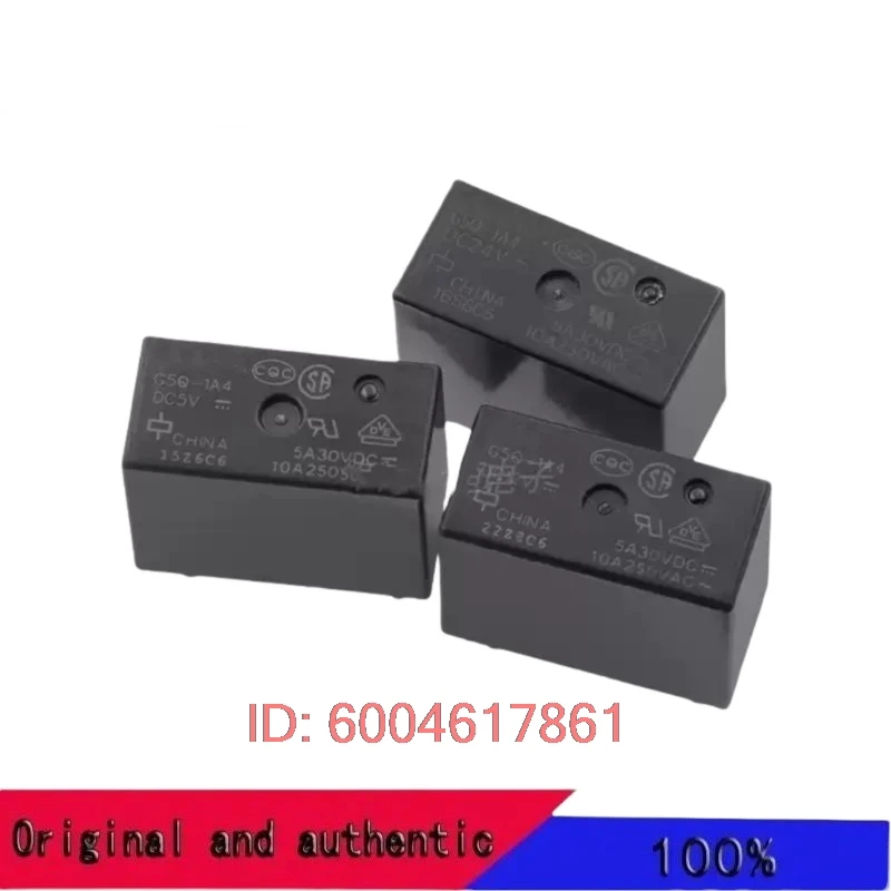 10 шт. 100% новые оригинальные реле G5Q-1A DC5V DC12V DC24V G5Q-1A4 DC5V DC12V DC24V 4-контактные 5А
10 шт. 100% новые оригинальные реле G5Q-1A DC5V DC12V DC24V G5Q-1A4 DC5V DC12V DC24V 4-контактные 5А