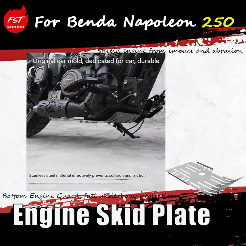 For Benda Napoleon 250, special modified engine cover, engine protection hood, decorative accessories
For Benda Napoleon 250, special modified engine cover, engine protection hood, decorative accessories