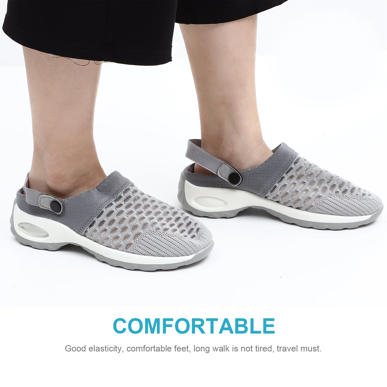 1 Pair Breathable Mesh Cloth Sandals Lightweight Non-Skid Female Sports Casual Sandals For Women Comfortable Walking Travel
1 Pair Breathable Mesh Cloth Sandals Lightweight Non-Skid Female Sports Casual Sandals For Women Comfortable Walking Travel
