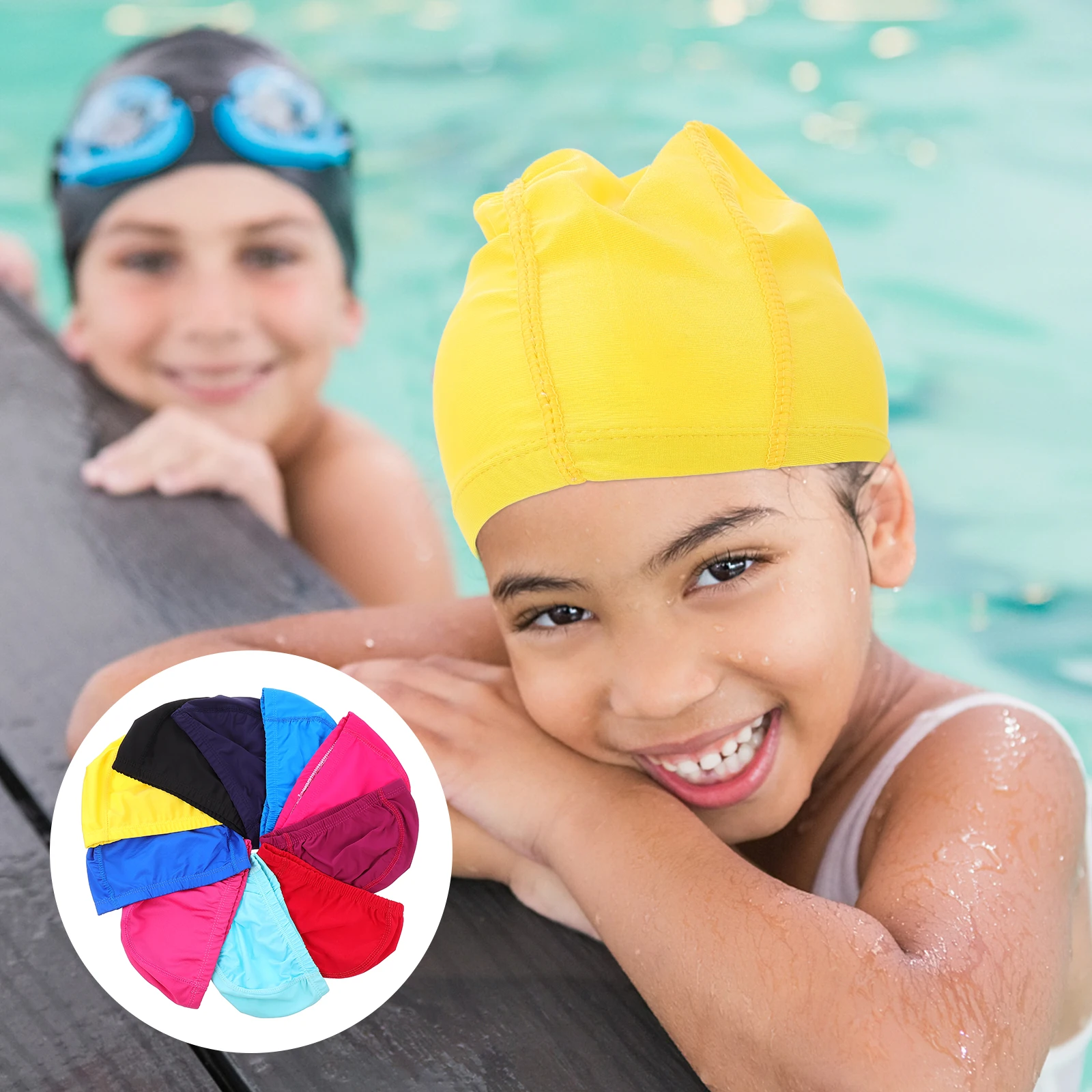 10pcs Elastic Swimming Hats Adult Caps Breathable Swim Head Cover Durable Chinlon Material Comfortable Universal Fit For Bathing
10pcs Elastic Swimming Hats Adult Caps Breathable Swim Head Cover Durable Chinlon Material Comfortable Universal Fit For Bathing