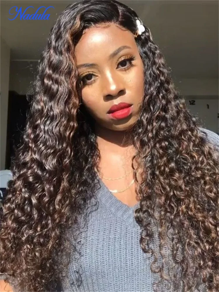 Nadula 7x5 Golden Brown Highlight Wig Water Wave Bye Bye Knots Lace Closure Wig 180% Density
Nadula 7x5 Golden Brown Highlight Wig Water Wave Bye Bye Knots Lace Closure Wig 180% Density