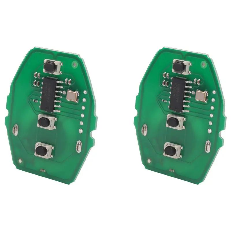 Ingenious-2X 3 Button Remote Car Key Control Circuit Board 315Mhz/433Mhz For-BMW 3 5 Series E46 E39 EWS Without Key Shell
Ingenious-2X 3 Button Remote Car Key Control Circuit Board 315Mhz/433Mhz For-BMW 3 5 Series E46 E39 EWS Without Key Shell