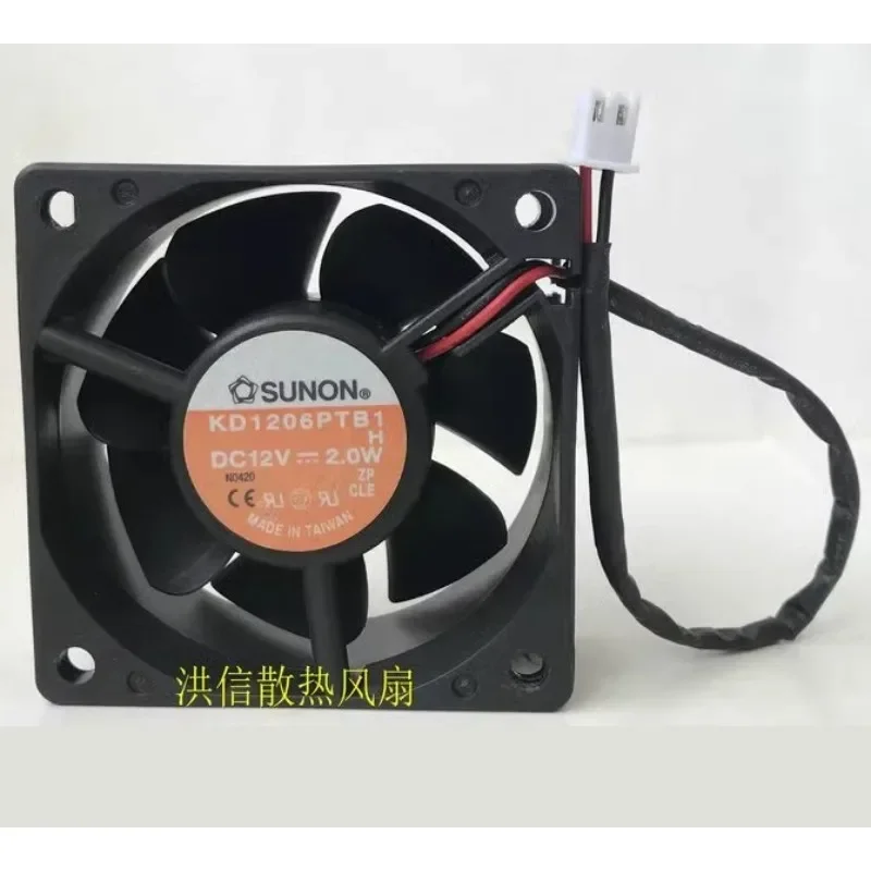 Оригинальный вентилятор для SUNON KD1206PTB1 12 В постоянного тока 2,0 Вт вентилятор шасси 6025 60*60*25 мм
Оригинальный вентилятор для SUNON KD1206PTB1 12 В постоянного тока 2,0 Вт вентилятор шасси 6025 60*60*25 мм