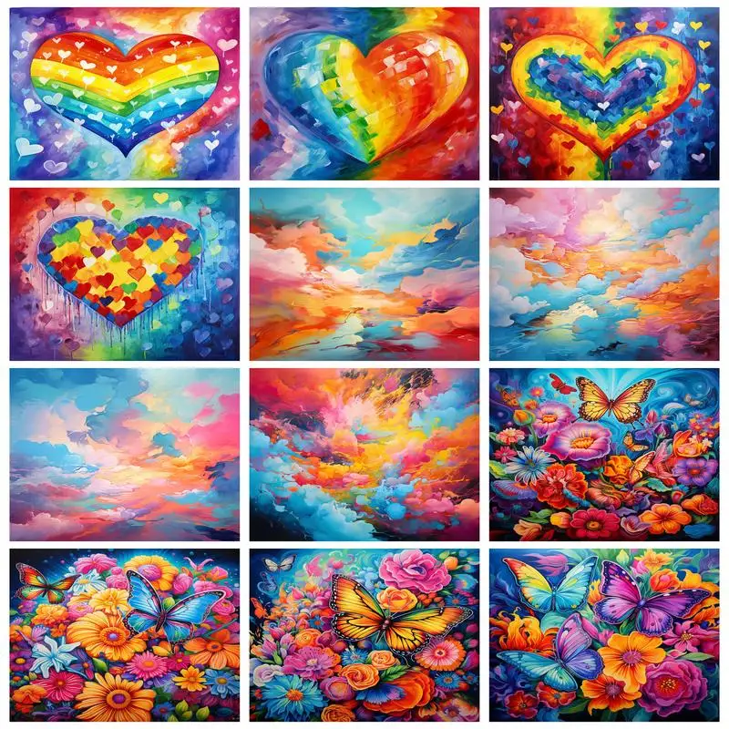 RUOPOTY 5D DIY Diamond Painting Colorful Love Full Square/Round Rhinestone Embroidery Cross Stitch Kit Home Decor Gift
RUOPOTY 5D DIY Diamond Painting Colorful Love Full Square/Round Rhinestone Embroidery Cross Stitch Kit Home Decor Gift