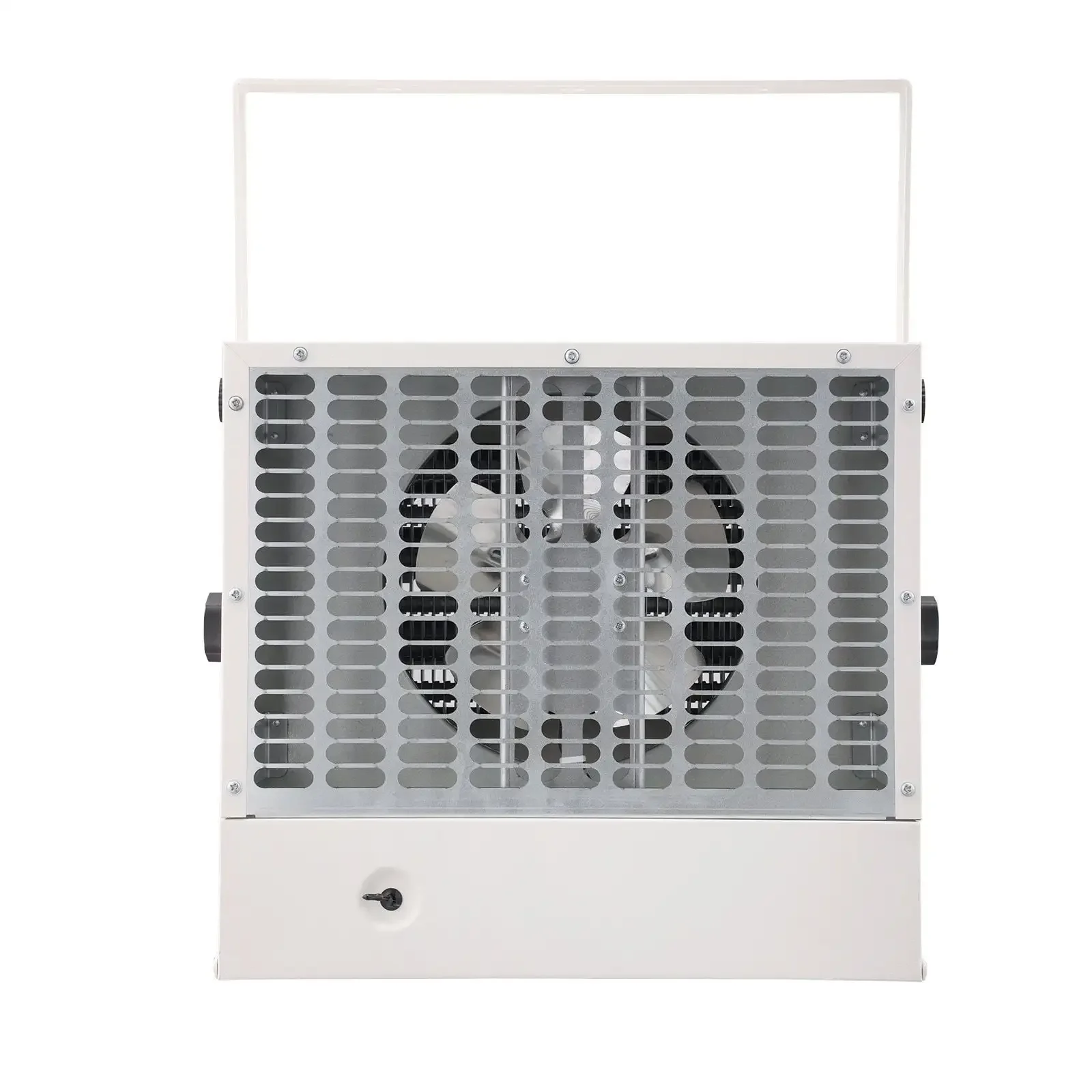 Electric Garage Heater, 5000-Watt Digital Fan-Forced Wall/Ceiling Mount Shop Heater, with Remote Control Overheat Protection
Electric Garage Heater, 5000-Watt Digital Fan-Forced Wall/Ceiling Mount Shop Heater, with Remote Control Overheat Protection
