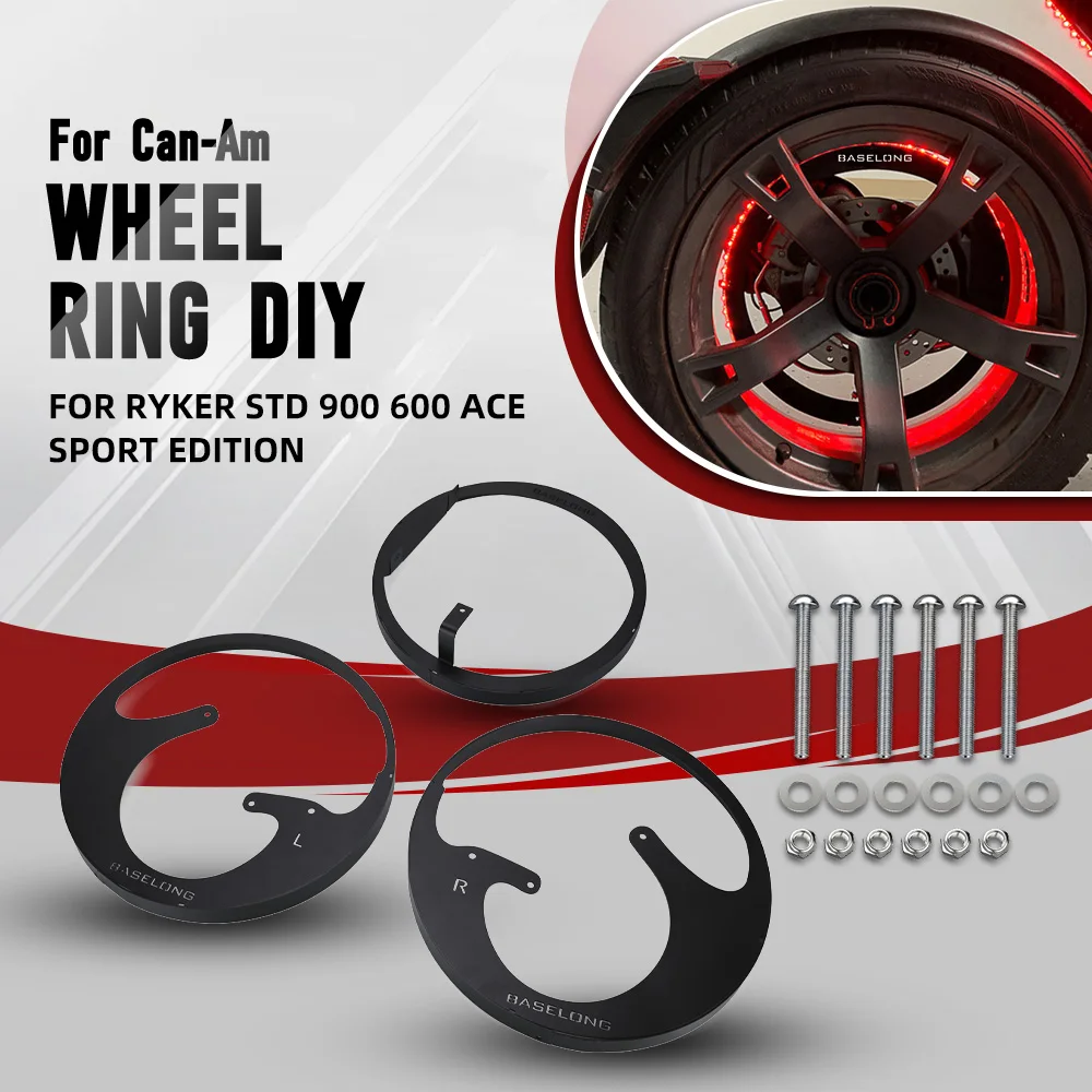 Wheel Ring DIY Kit Accessories For Can-Am Ryker STD 900 600 ACE SPORT Rally Edition 2019-2020-2021-2022-2023 Tyre Center Ring
Wheel Ring DIY Kit Accessories For Can-Am Ryker STD 900 600 ACE SPORT Rally Edition 2019-2020-2021-2022-2023 Tyre Center Ring