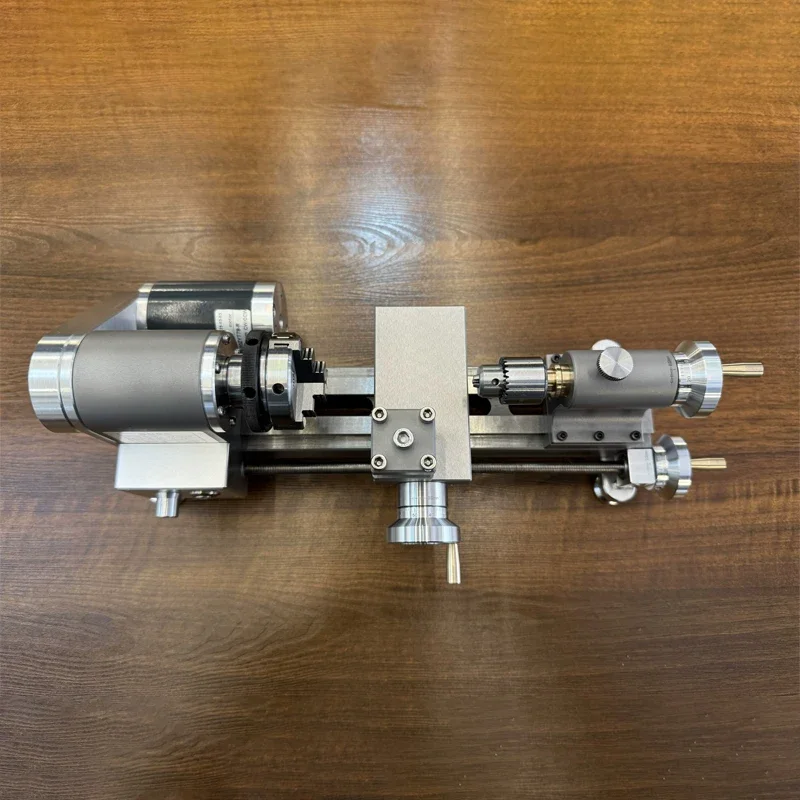 Precision High Performance Micro Lathe CNC Adjustable Accuracy Equipped with 24V Power Supply Metal Lathe Model Toy
Precision High Performance Micro Lathe CNC Adjustable Accuracy Equipped with 24V Power Supply Metal Lathe Model Toy