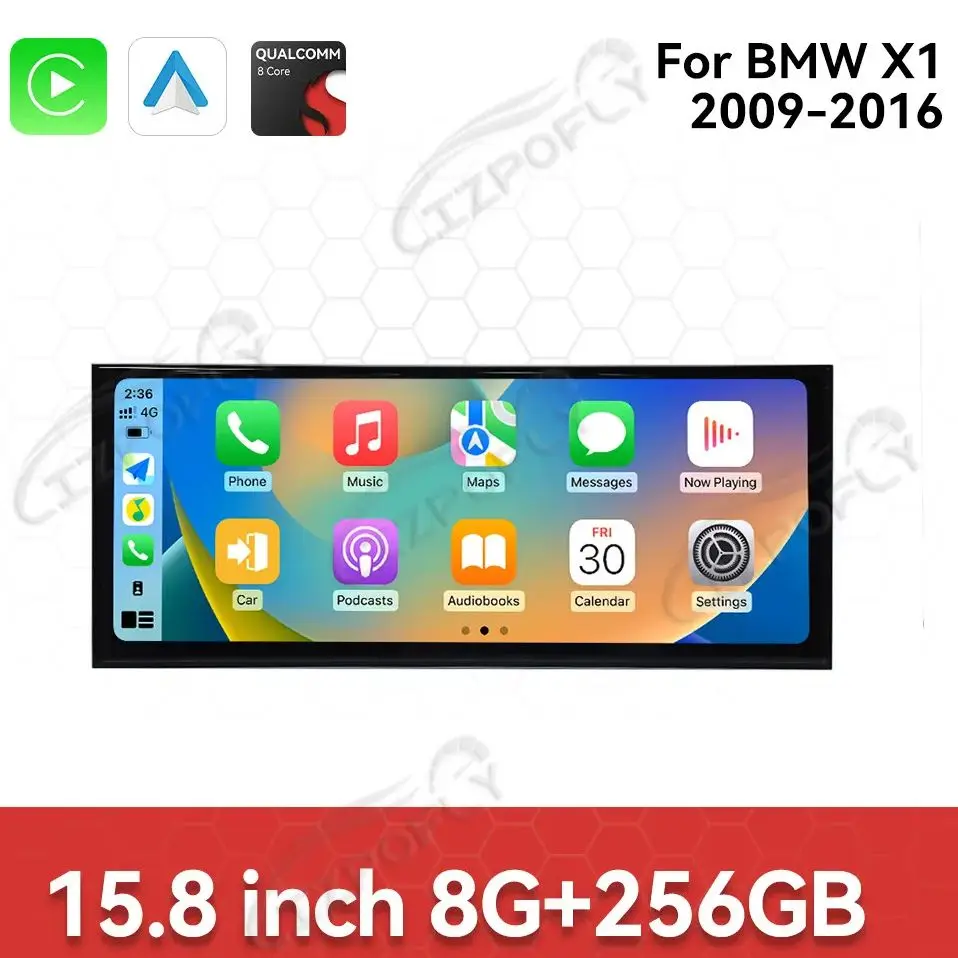 15.8 Inch Qualcomm 680 Android 13 Carplay For BMW X1 2009-2016 Car Radio Multimedia Player GPS Navigation Player Head Unit
15.8 Inch Qualcomm 680 Android 13 Carplay For BMW X1 2009-2016 Car Radio Multimedia Player GPS Navigation Player Head Unit