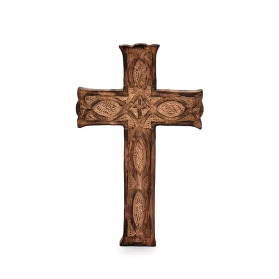 Handmade Wooden Wall Cross Church Home Room Décor
Handmade Wooden Wall Cross Church Home Room Décor