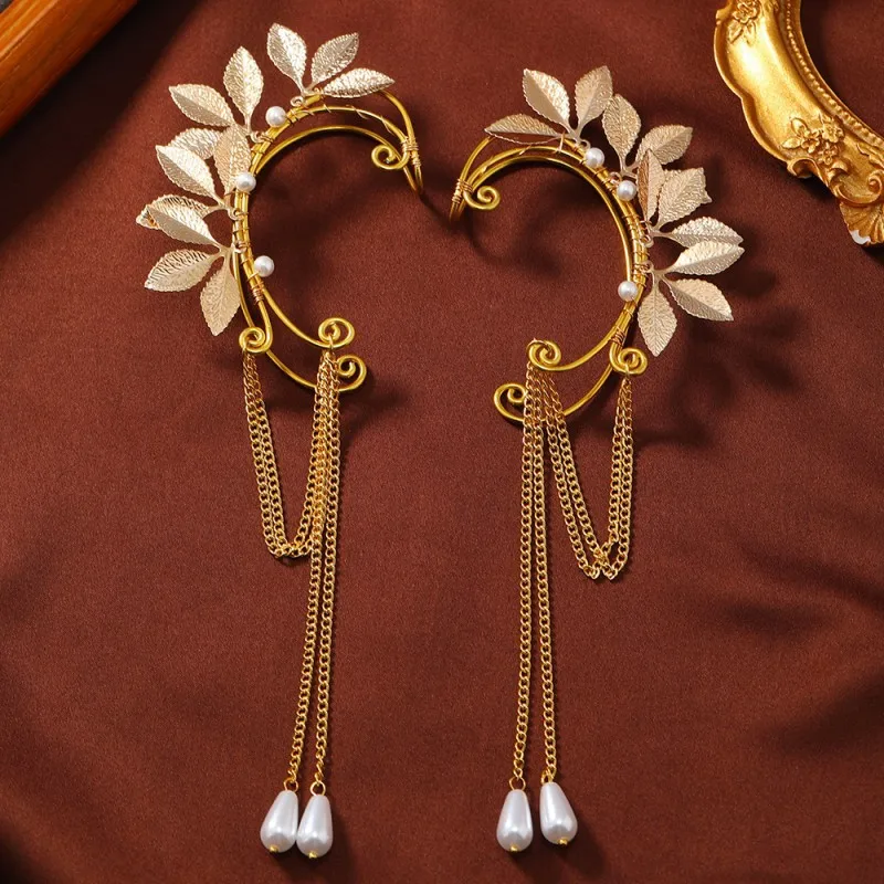 Boho Vintage Tassel Ear Wrap Ear Clip Handmade Non Pierced Retro Earrings For Women Fashion Jewelry Accessories
Boho Vintage Tassel Ear Wrap Ear Clip Handmade Non Pierced Retro Earrings For Women Fashion Jewelry Accessories