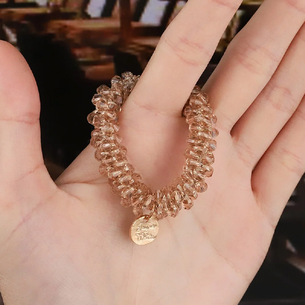 Fashion New Ponytail Holder Headband Rhinestone Women Girls Crystal Hair Rings Headwear Hair Rope Pearl
Fashion New Ponytail Holder Headband Rhinestone Women Girls Crystal Hair Rings Headwear Hair Rope Pearl