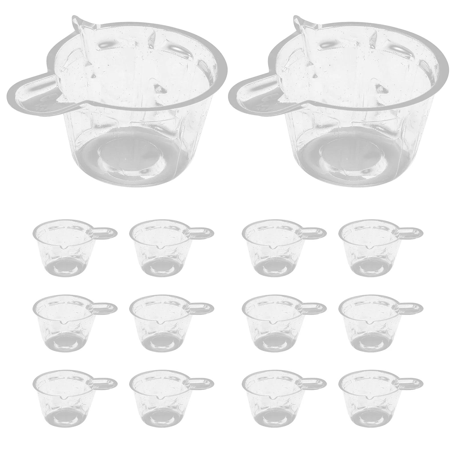 100 Pcs Plastic Cup Affordable DIY Tool Pigment Stirring Mixing Toning Practical Cups
100 Pcs Plastic Cup Affordable DIY Tool Pigment Stirring Mixing Toning Practical Cups
