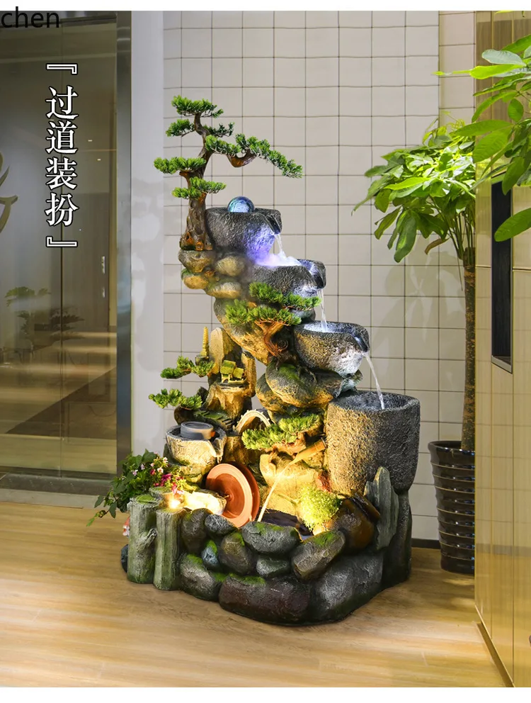 PYH Rockery Water Fountain Fish Pond Outdoor Garden Courtyard Circulating Ornament Landscaping
PYH Rockery Water Fountain Fish Pond Outdoor Garden Courtyard Circulating Ornament Landscaping