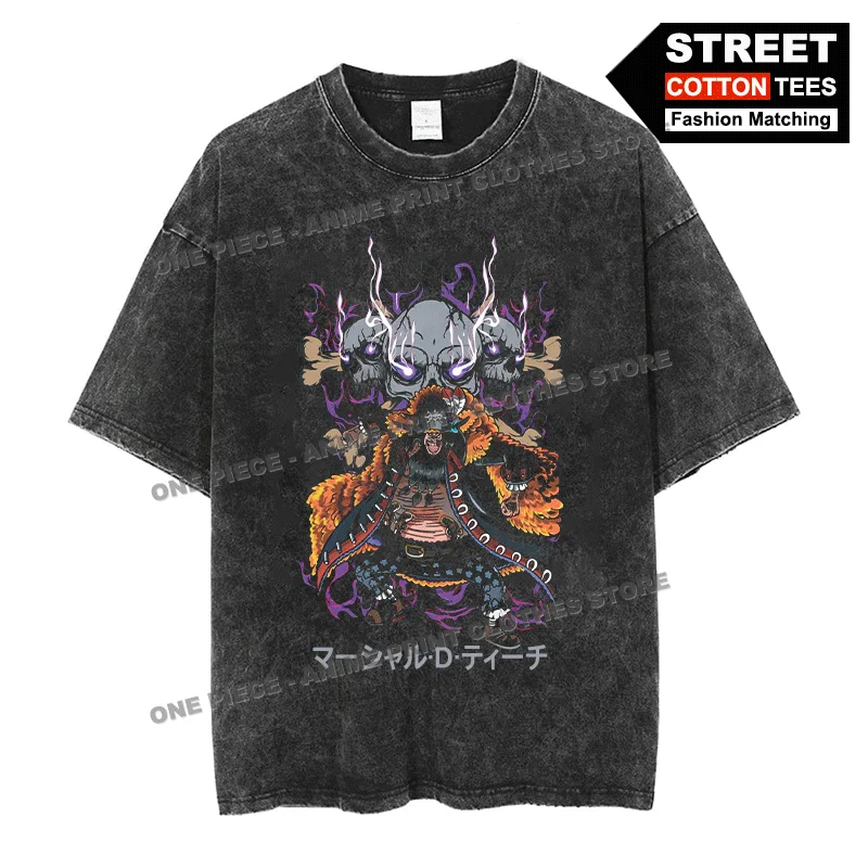 Black Beard - Marshall D Teach Print T Shirt ONE PIECE Anime Peripheral Clothing Y2k Street Styl Cotton Loose Short Sleeve Tees
Black Beard - Marshall D Teach Print T Shirt ONE PIECE Anime Peripheral Clothing Y2k Street Styl Cotton Loose Short Sleeve Tees