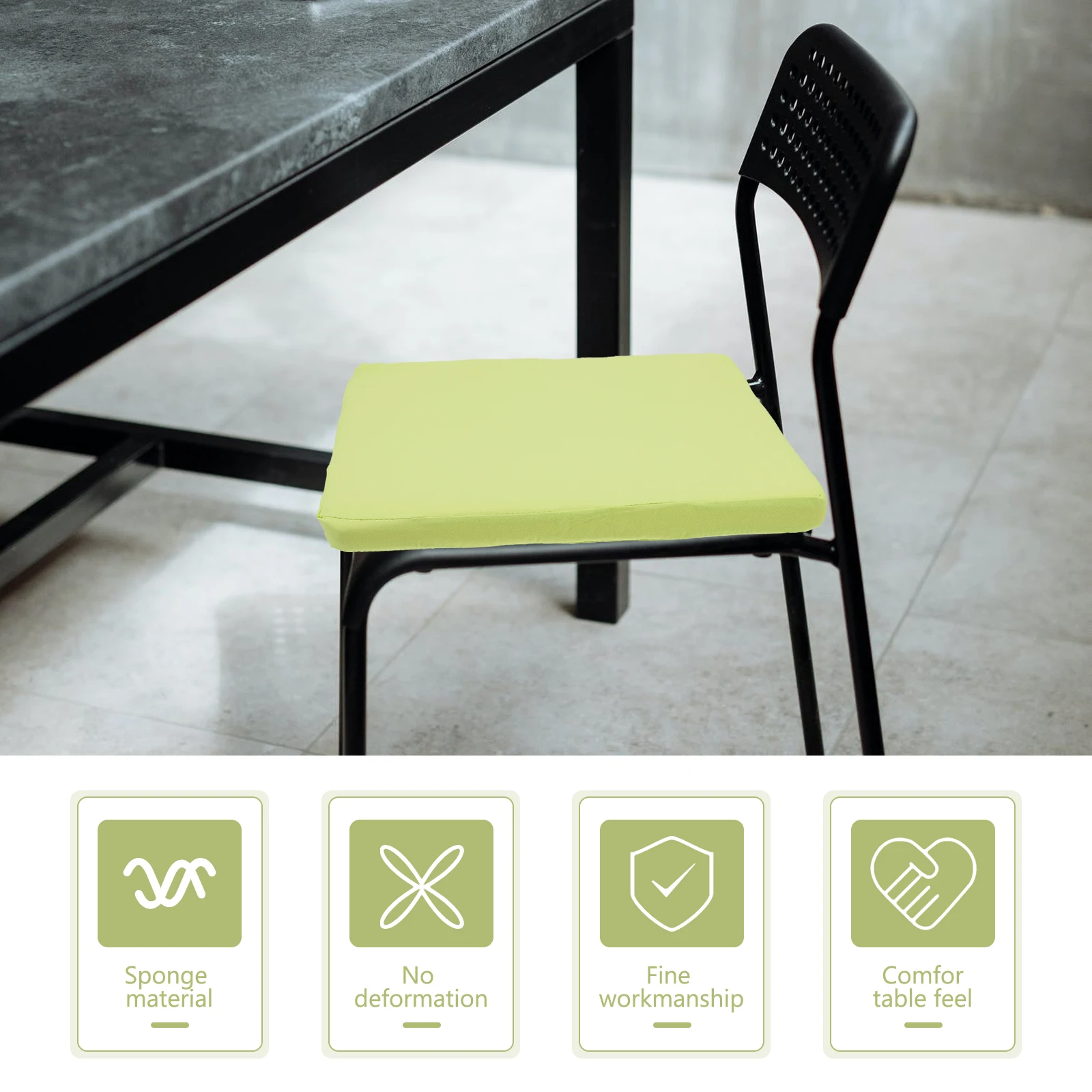 Comfortable Butt Cushion Slow Rebounding Sponge Design Full Hip Coverage Portable Stool Cushion for Indoor Outdoor Use Household
Comfortable Butt Cushion Slow Rebounding Sponge Design Full Hip Coverage Portable Stool Cushion for Indoor Outdoor Use Household