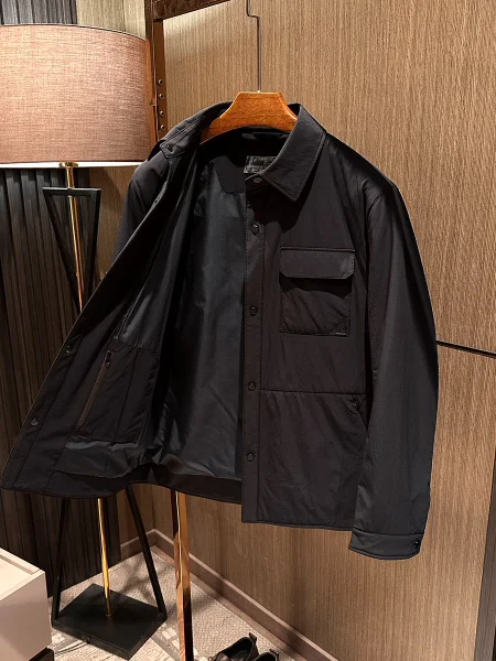 High Quali Men's Cotton Jaet Wool Filled irt Collar Warmth Winter Faion Busin Casual Stand Fit Thiened Nylon
High Quali Men's Cotton Jaet Wool Filled irt Collar Warmth Winter Faion Busin Casual Stand Fit Thiened Nylon