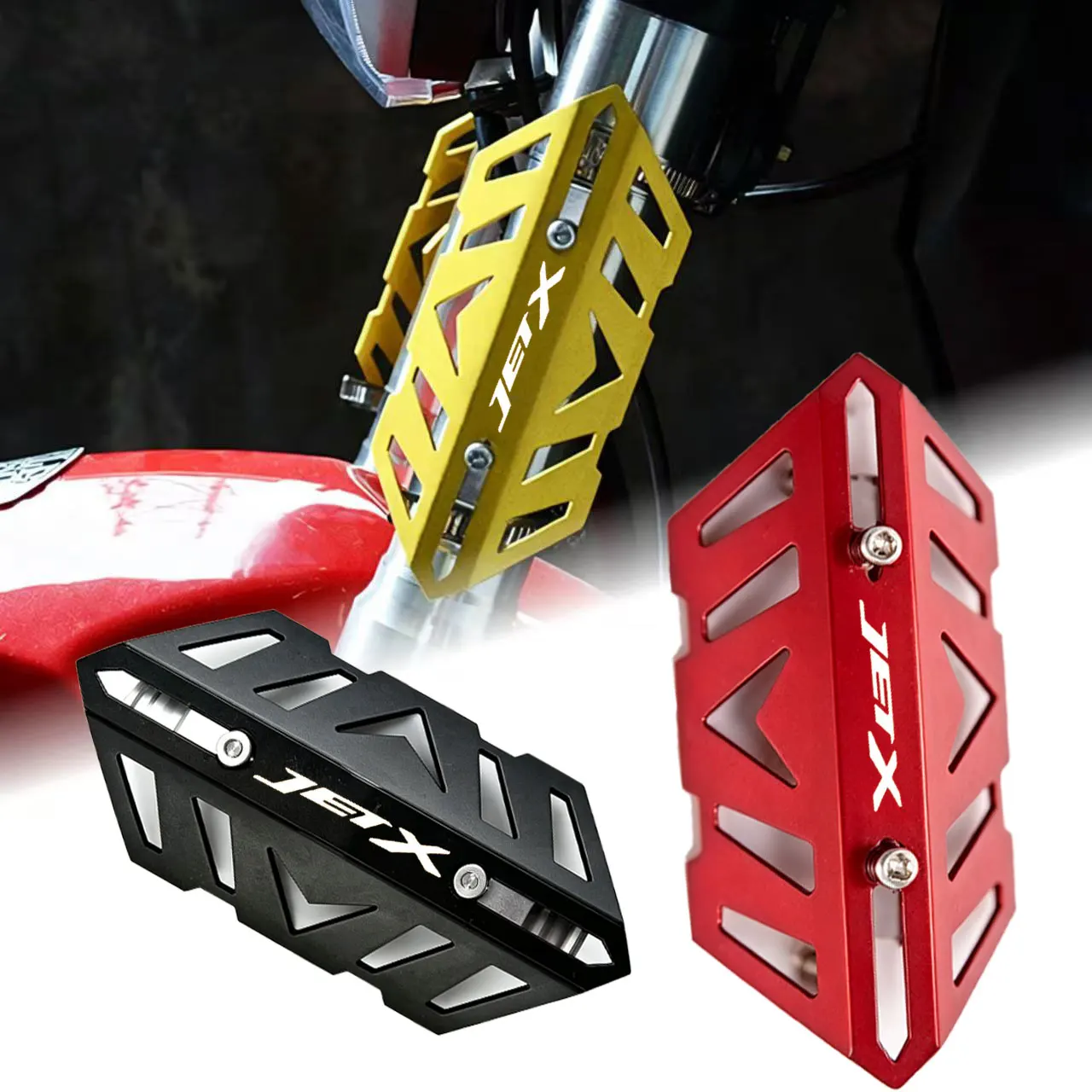 Motorcycle front fork protective cover shock-absorbing decoration For SYM JET X 125 JETX 150 200 X125 X125 X150 Jetx125 Jetx150
Motorcycle front fork protective cover shock-absorbing decoration For SYM JET X 125 JETX 150 200 X125 X125 X150 Jetx125 Jetx150