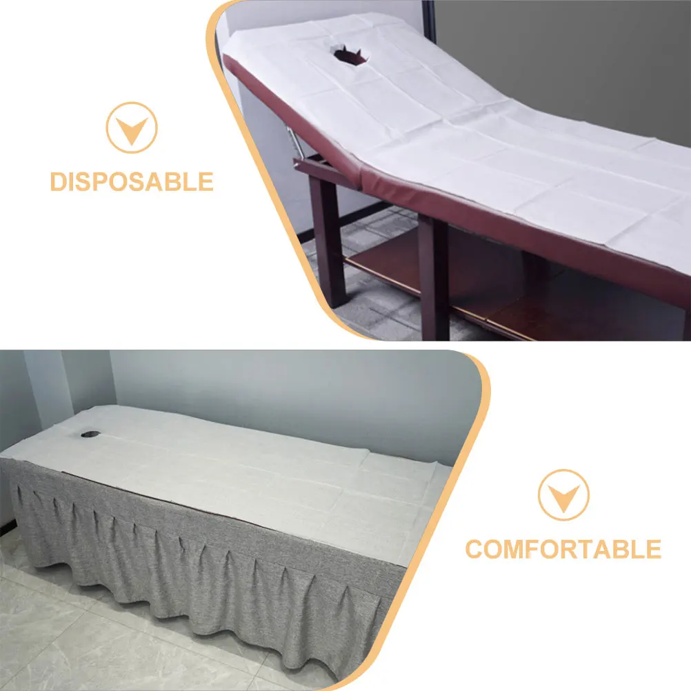 100Pcs Disposable Bed Sheets NonWoven Beauty Salon Massage Table Covers Breathable Comfortable Spa Supplies
100Pcs Disposable Bed Sheets NonWoven Beauty Salon Massage Table Covers Breathable Comfortable Spa Supplies