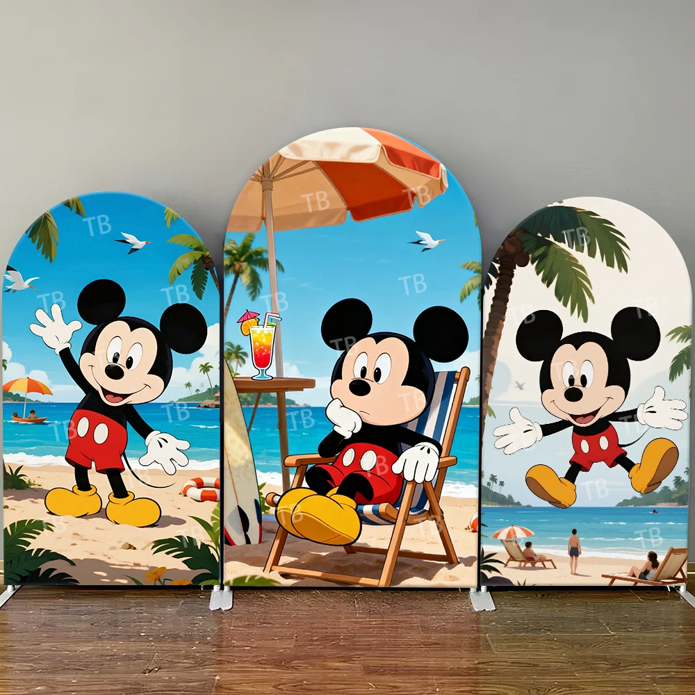 Disney Mickey Beach Relax Theme Arch Backdrop Cover Cheerful Leisure Scene For Kids Birthday Party Cute Cartoon Photo Booth
Disney Mickey Beach Relax Theme Arch Backdrop Cover Cheerful Leisure Scene For Kids Birthday Party Cute Cartoon Photo Booth