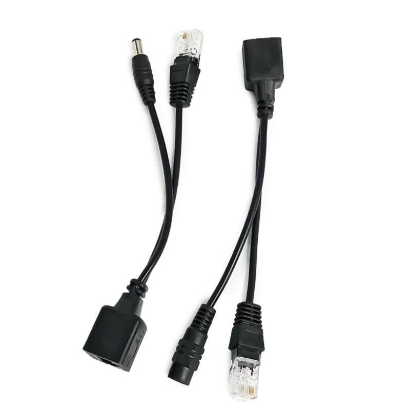 Durability PoE Injector and Splitter Set for Efficient Power Delivery to NonPoE Devices with Ethernet Cable 17cm D2RC
Durability PoE Injector and Splitter Set for Efficient Power Delivery to NonPoE Devices with Ethernet Cable 17cm D2RC