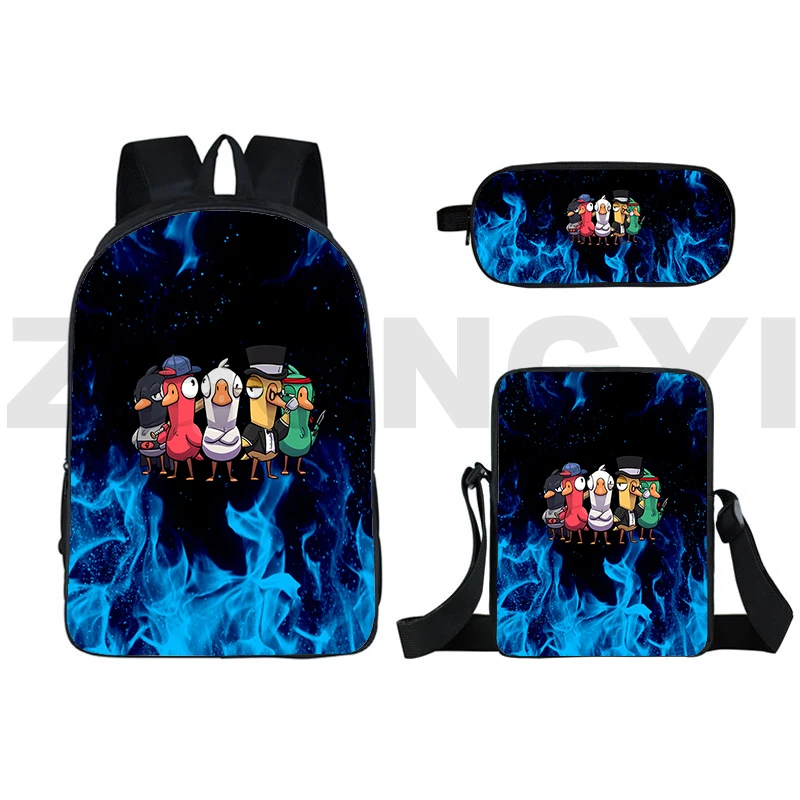 Large Capacity Harajuku Goose Goose Duck 3D Backpack Fashion Retro Unisex High Street School Bag 3 In 1 Travel Leisure Crossbody
Large Capacity Harajuku Goose Goose Duck 3D Backpack Fashion Retro Unisex High Street School Bag 3 In 1 Travel Leisure Crossbody