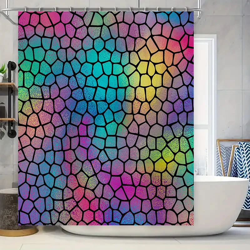 Яркая абстрактная занавеска для душа, геометрический многоцветный коврик для ванной, водонепроницаемый узор капель дождя, домашний декор, доступный индивидуальный размер
Яркая абстрактная занавеска для душа, геометрический многоцветный коврик для ванной, водонепроницаемый узор капель дождя, домашний декор, доступный индивидуальный размер
