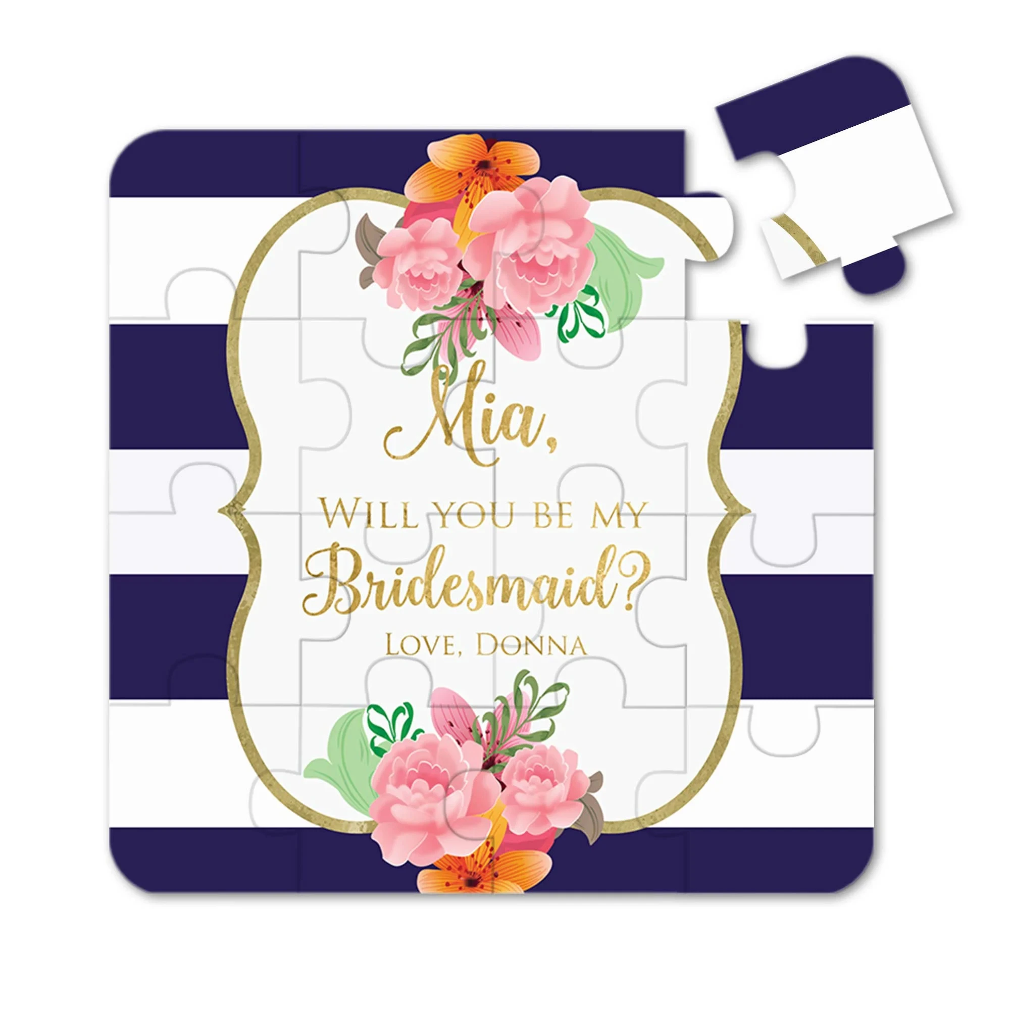 16*16CM Personalized Jigsaw,Custom Puzzles Navy Bridesmaid Gifts Explore The Mysteries,Increase the Fun,3*5=15PCs Puzzles
16*16CM Personalized Jigsaw,Custom Puzzles Navy Bridesmaid Gifts Explore The Mysteries,Increase the Fun,3*5=15PCs Puzzles