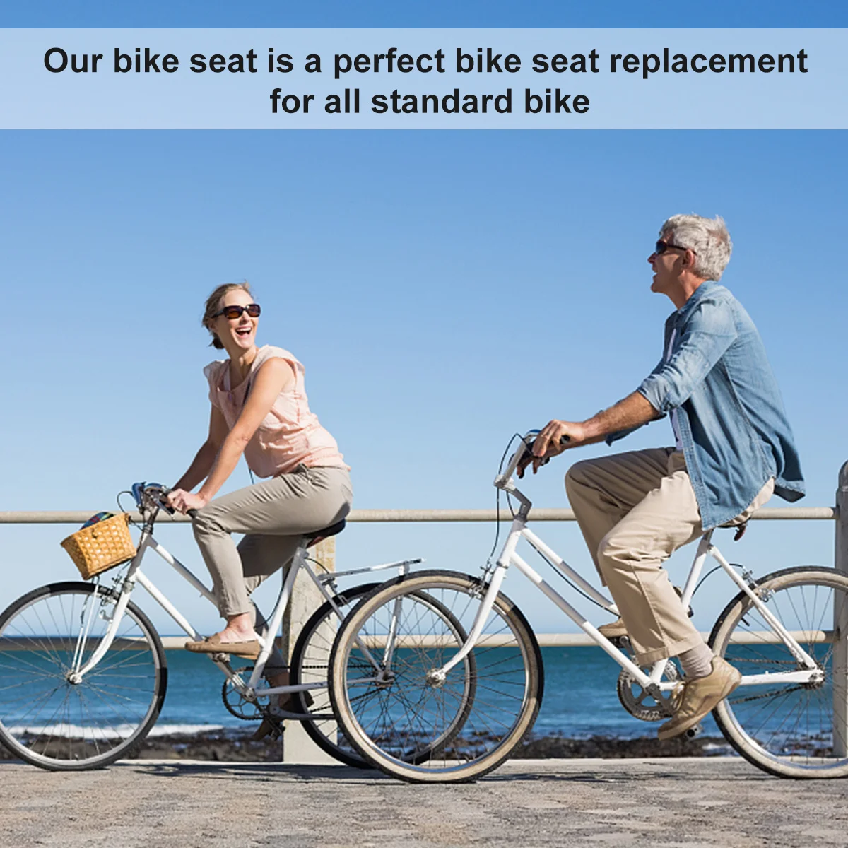 Comfortable Faux Bike Saddle Universal Touring Racing Bikes Shockproof Bike Saddle
Comfortable Faux Bike Saddle Universal Touring Racing Bikes Shockproof Bike Saddle