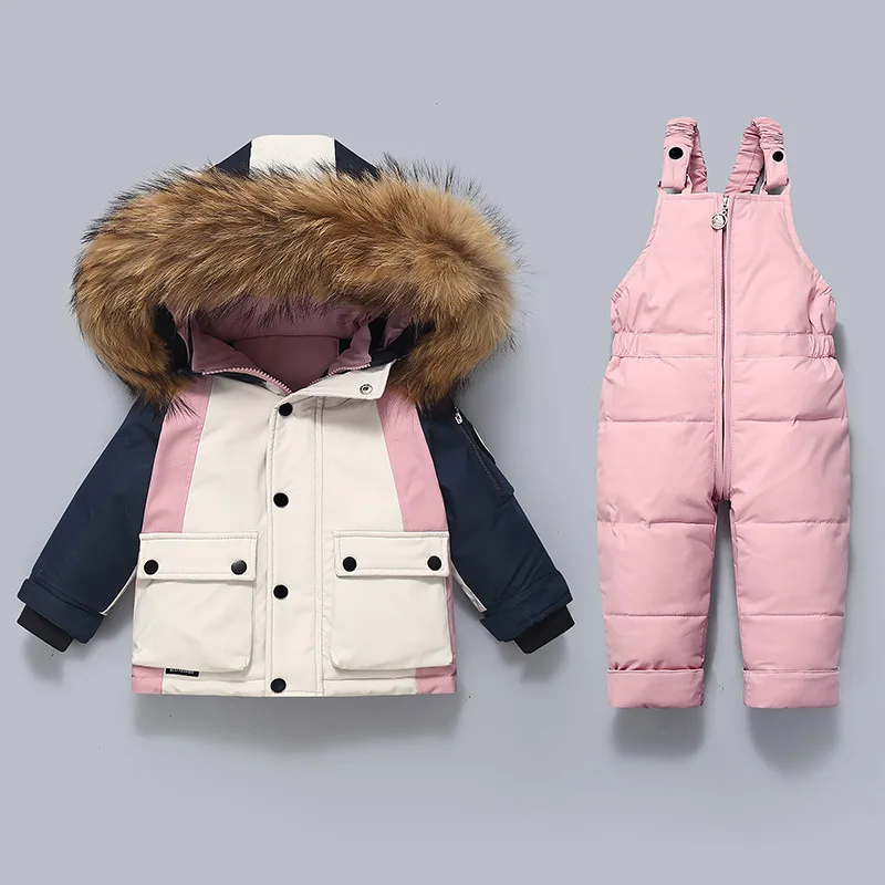 Winter Children's Clothing Set Warm down Jacket Parka for Boys Thick Toddler Jumpsuit Girls Infant Overcoat Snowsuit Kids 
Winter Children's Clothing Set Warm down Jacket Parka for Boys Thick Toddler Jumpsuit Girls Infant Overcoat Snowsuit Kids