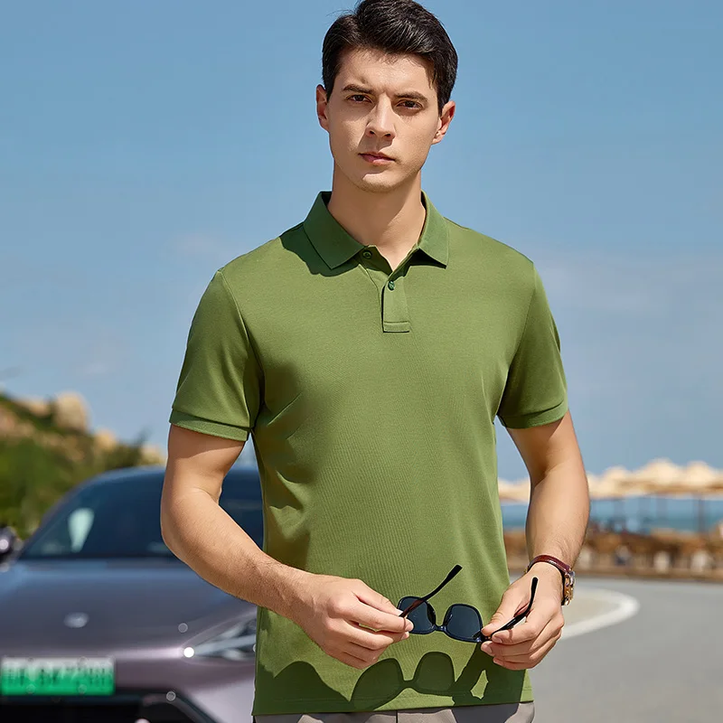 brand business Polo Shirt Summer Breathable Comfortable male Top Men's Fashion Solid Short Sleeved Polo Shirts men T-shirts
brand business Polo Shirt Summer Breathable Comfortable male Top Men's Fashion Solid Short Sleeved Polo Shirts men T-shirts