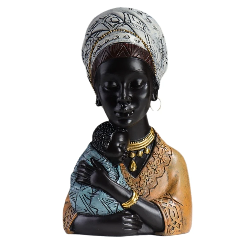 Home Decor,African Art Sculpture,African Decor, Woman And Son Statue, Perfect For Living Room Tabletop Decoration
Home Decor,African Art Sculpture,African Decor, Woman And Son Statue, Perfect For Living Room Tabletop Decoration
